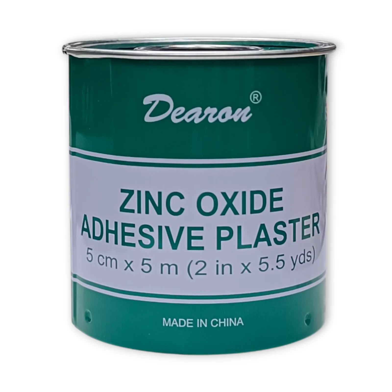 Dearon Zinc Oxide Adhesive Plaster (2 In *5.5 Yds) 5cm * 5m (Hualian) 1pcs